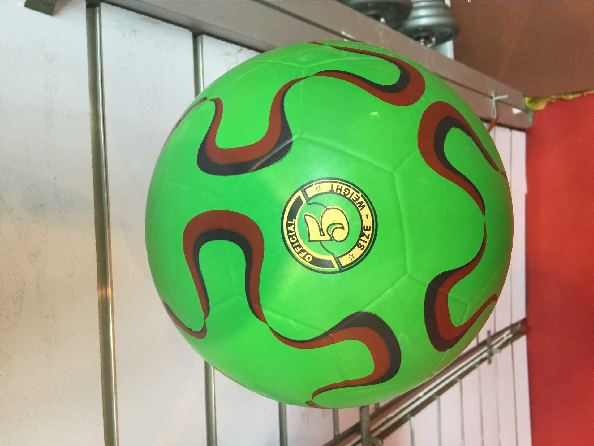 custom print nature rubber football soccer ball